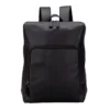 MOCHILA BIWO MADRID NEGRO ECO CUERO REVA - Imagen 2