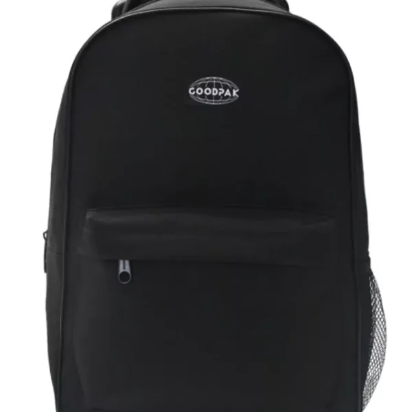MOCHILA GOODPAK C/CARRO 17" LISA NEGRA