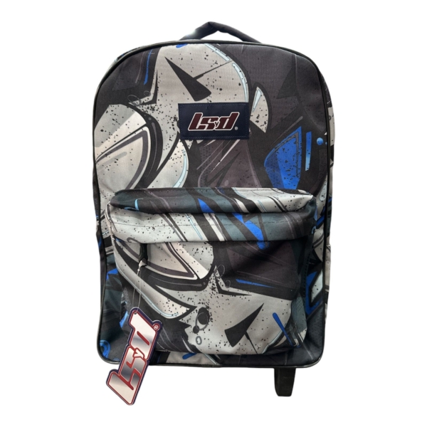 MOCHILA LSD C/CARRO 17" ESTAMPADA ART 94