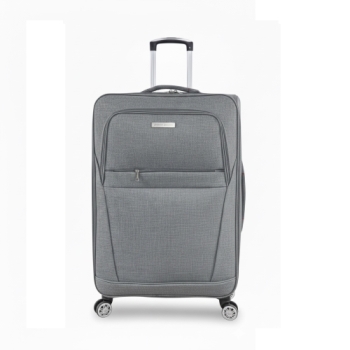 VALIJA PIERRE CARDIN TELA GRIS 28"