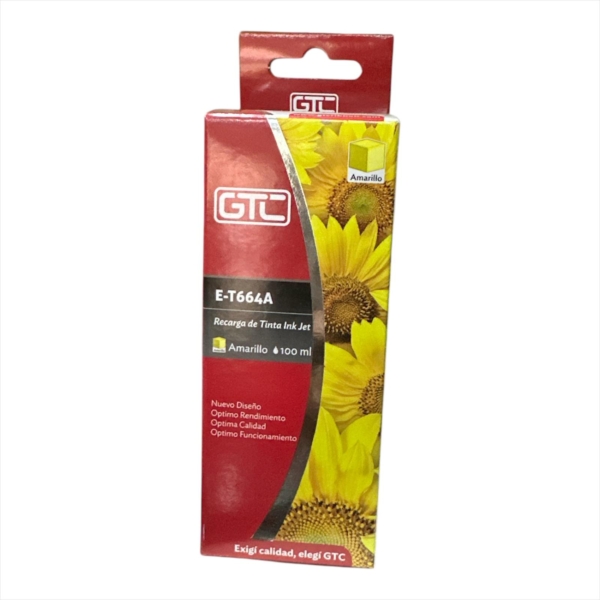 TINTA SISTEMA CONTINUO GTC ET-664A 100ML