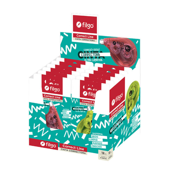 CORRECTOR EN CINTA FILGO 6 Mts LINE 506