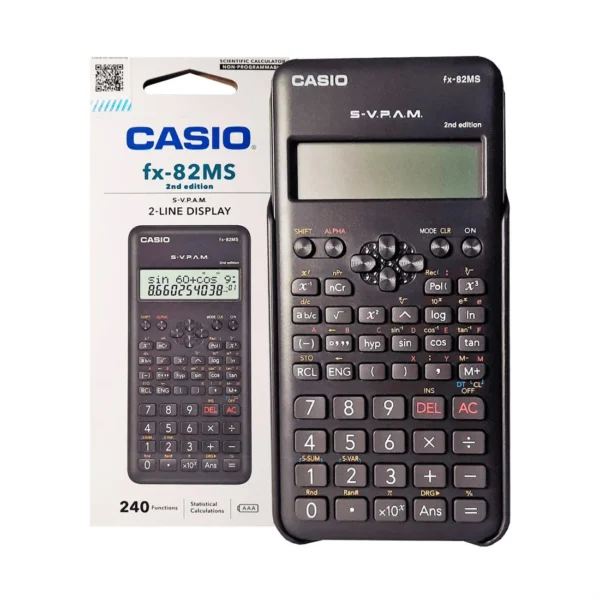 CALCULADORA CASIO CIENTIFICA FX 82 MS 2
