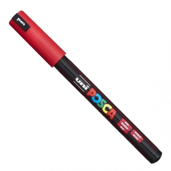 MARCADOR POSCA PC-3M ROJO