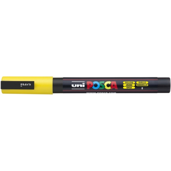 MARCADOR POSCA PC-3M AMARILLO