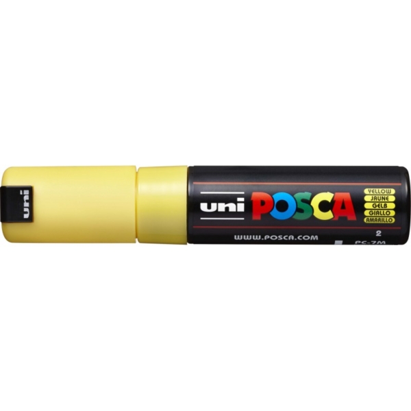 MARCADOR POSCA PC-7M AMARILLO