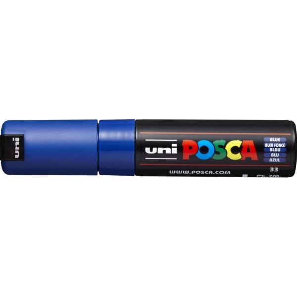 MARCADOR POSCA PC-7M AZUL