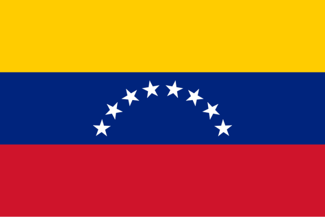 BANDERA DE VENEZUELA 90X150 FLAMEO