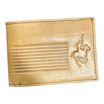BILLETERA WPC CUERO TAPA&VOLANTE MAIZ
