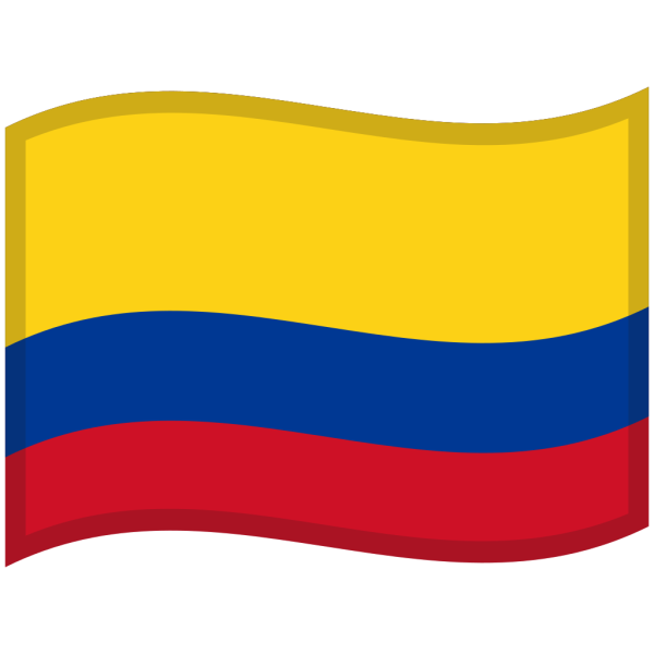 BANDERA DE COLOMBIA 90X150 FLAMEO