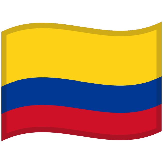 BANDERA DE COLOMBIA 90X150 FLAMEO
