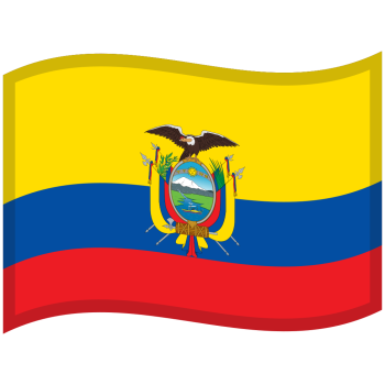 BANDERA DE ECUADOR 90X150 FLAMEO