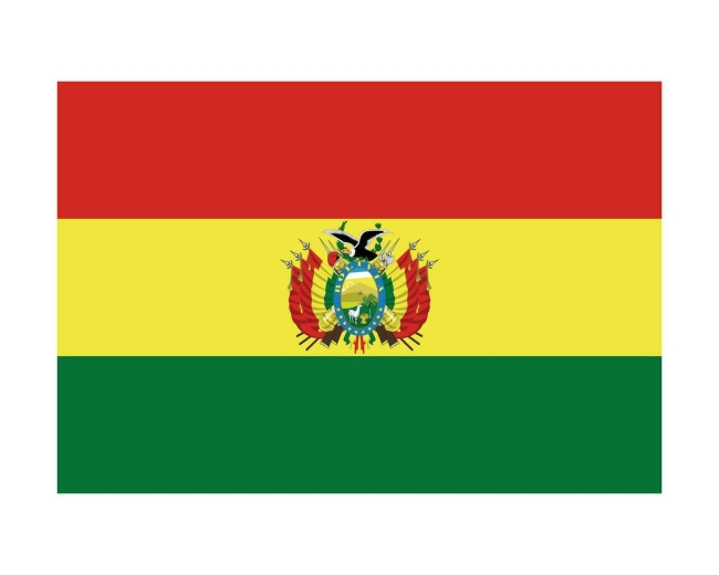 BANDERA DE BOLIVIA 90X150 FLAMEO