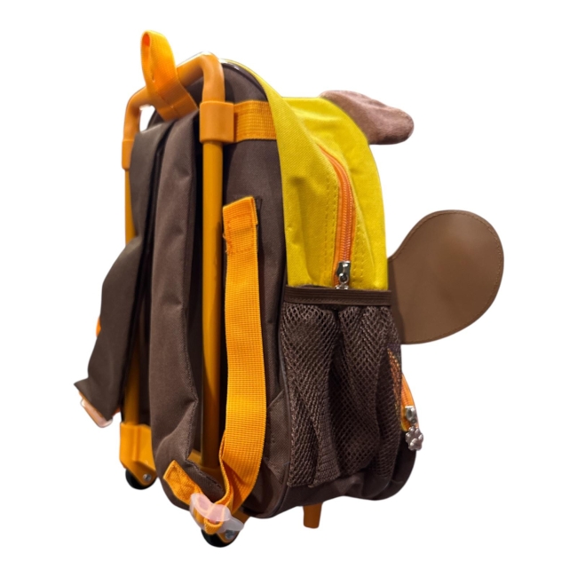 MOCHILA LSD C/CARRO 12" KIDS ANIMALS - Imagen 2