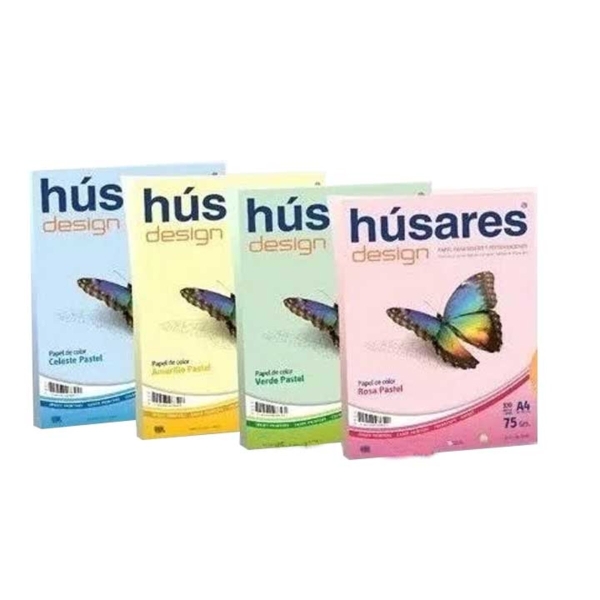 RESMA HUSARES A4 75GR X 100 HJ COMBINADA