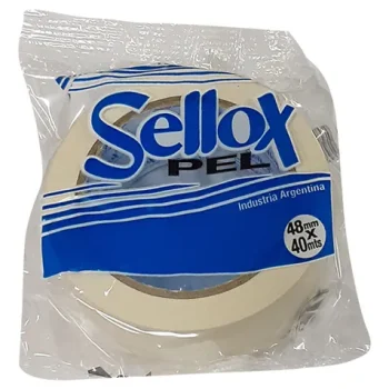 CINTA ADHESIVA DE PAPEL SELLOX PEL 48X40