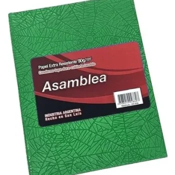 CUADERNO ASAMBLEA 16X21 T/D 98HJ