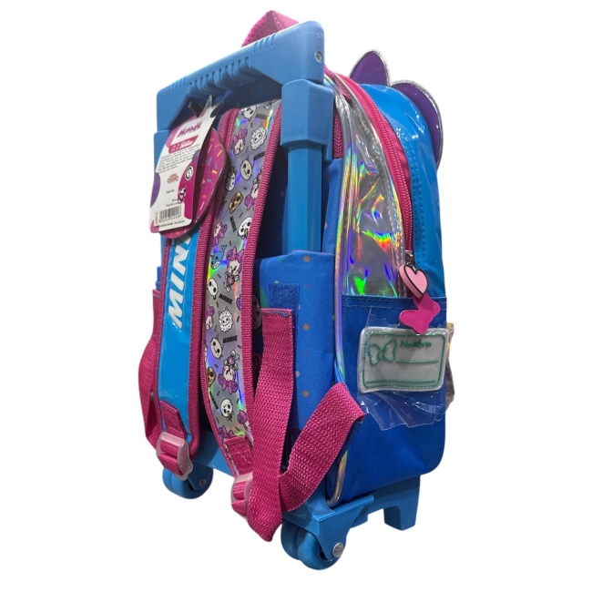 MOCHILA CRESKO C/CARRO 12" MINNIE KM812 - Imagen 2