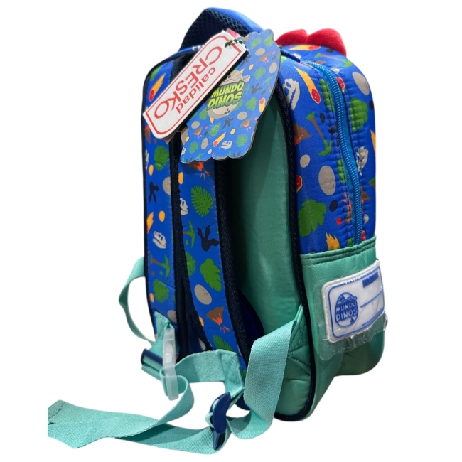 MOCHILA CRESKO ESPALDA 12" DINOS DI096 - Imagen 2