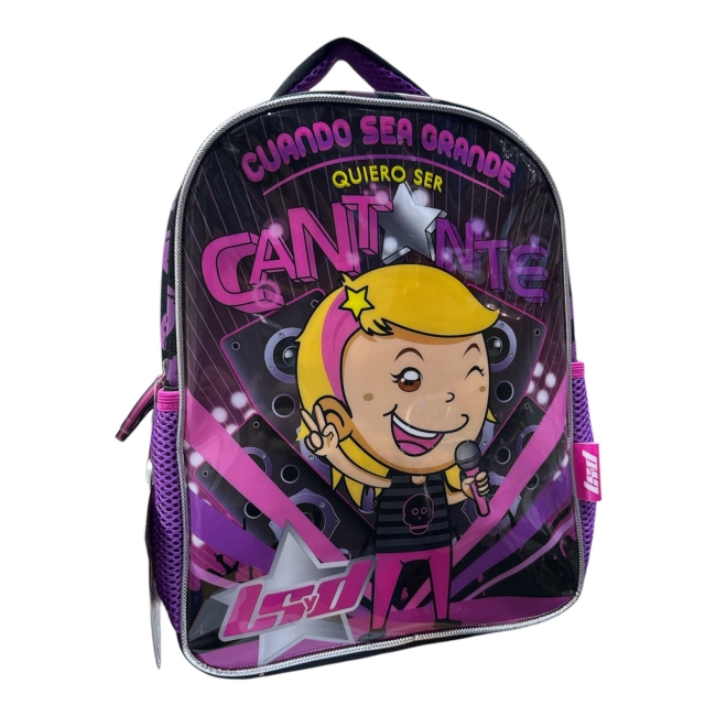 MOCHILA LSD ESPALDA 12" CUANDO SEA GRANDE NENA