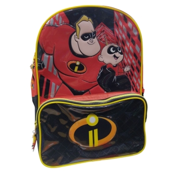 MOCHILA PERSONAJE LOS INCREIBLES ESPALDA