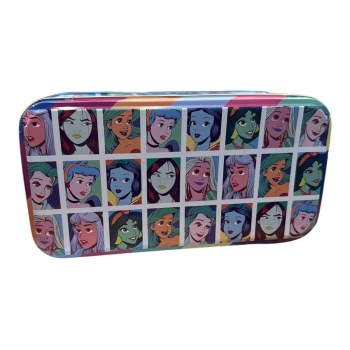 CANOPLA LATA DISNEY PRINCESAS 10X20X7.5