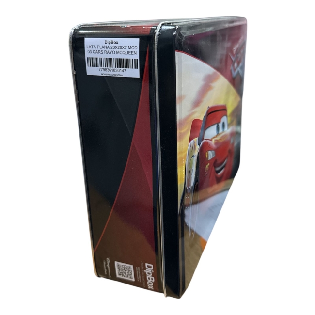 LATA PLANA DISNEY CARS 20X24X7 - Imagen 2
