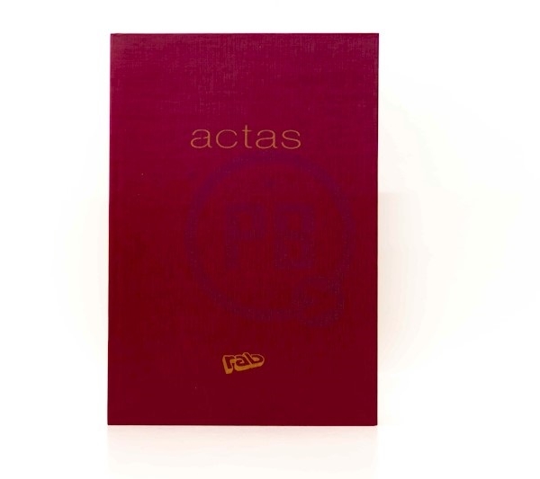 LIBRO ACTAS RAB ASAMBLEA 2 MANOS COD.231