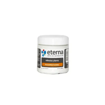 ADHESIVO ETERNA Y BARNIZ DECOUPAGE FLEXIBLE 200ml