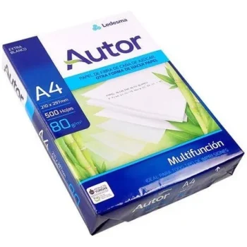 RESMA LEDESMA AUTOR MULT. A4 80gr 210x297
