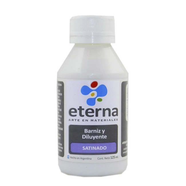 BARNIZ Y DILUYENTE SATINADO ETERNA 125 ML