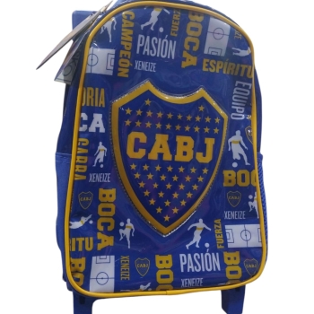 MOCHILA CRESKO C/CARRO 12" BOCA JUNIORS BO360