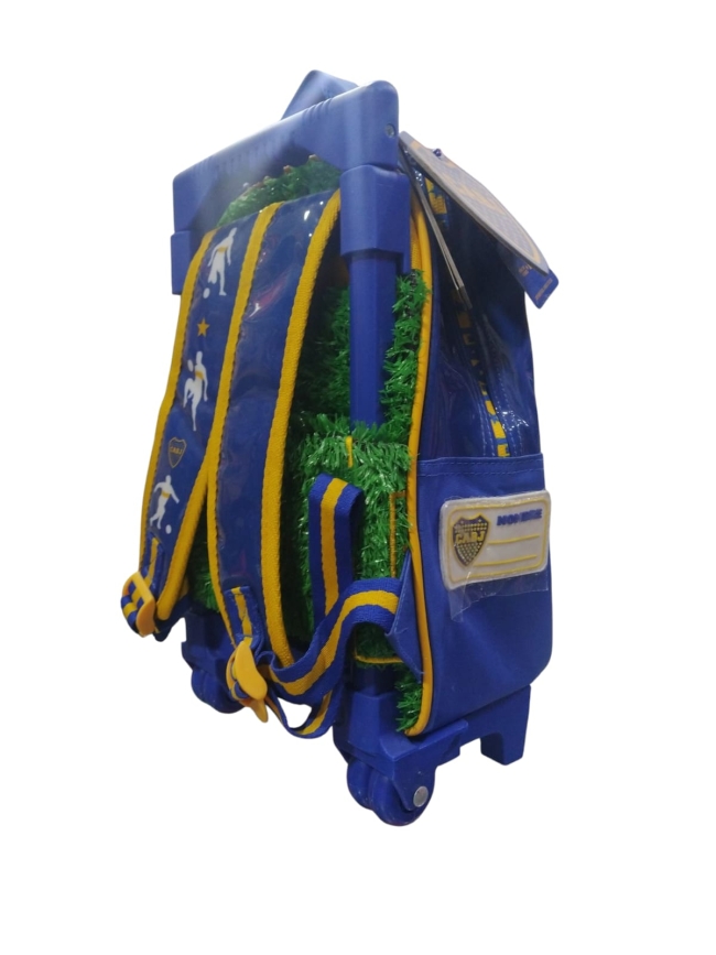 MOCHILA CRESKO C/CARRO 12" BOCA JUNIORS BO360 - Imagen 2