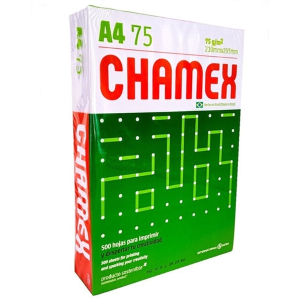 RESMA CHAMEX OFICIO 216X356 75gr S