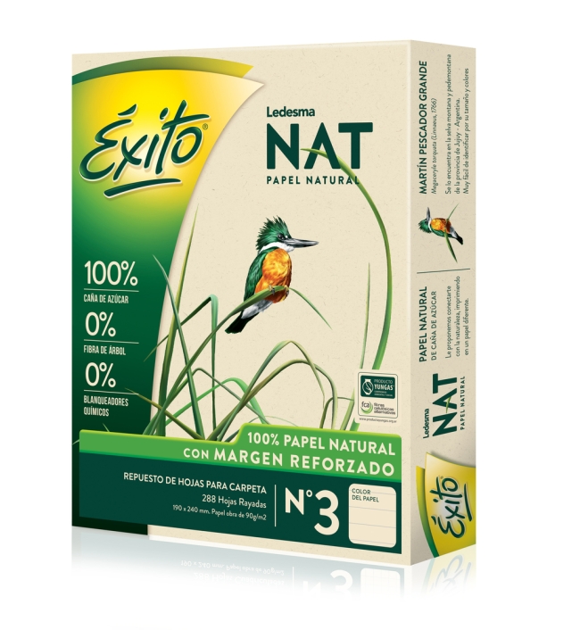 REPUESTO 288 EXITO NAT N3 RAYA PAPEL NATURAL