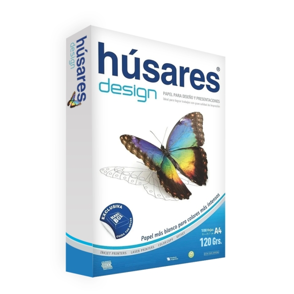 RESMA HUSARES A4 120 GR X 100 HOJAS