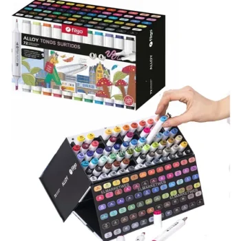 MARCADOR FILGO ALLOY DOBLE PUNTA 72 COLORES