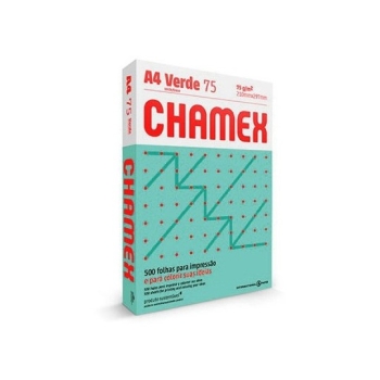 RESMA CHAMEX 75GR A4 COLOR VERDE