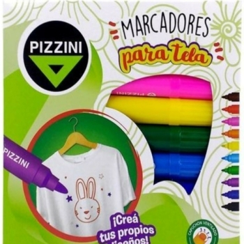 MARCADOR PIZZINI PARA TELA X 10 ART8510