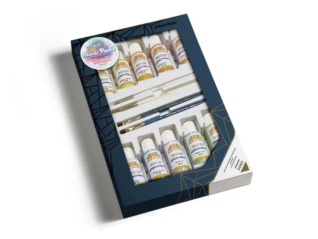 KIT PLANTEC ACRILICO MUNDO PASTEL ART 19