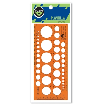 PLANTILLA PIZZINI CIRCULOS ART 5801
