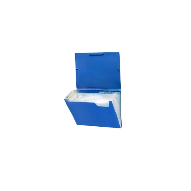 CLASIFICADOR THE PEL A4 12 DIVISONES AZUL