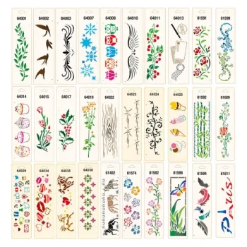 PLANTILLA STENCIL PLANTEC CHICA 80X146mm M/VS