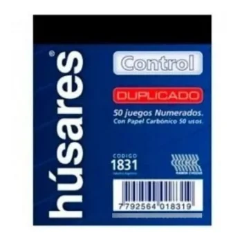 TAL. CONTROL DUPLICADO PELUQUERO ART 1831