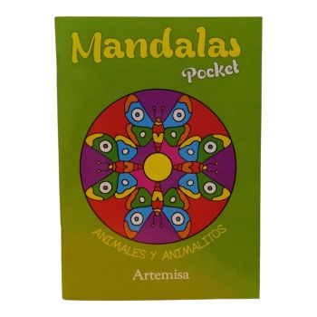 LIBRO P/COLOREAR MANDALAS ANIMALES Y ANI
