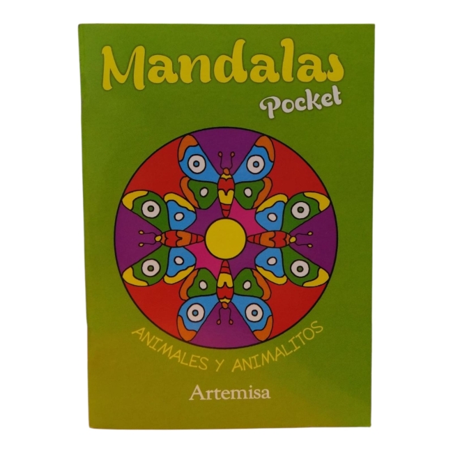 LIBRO P/COLOREAR MANDALAS ANIMALES Y ANI