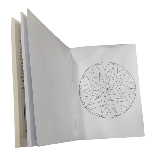 LIBRO P/COLOREAR MANDALAS ASTROS Y ESTRE - Imagen 4