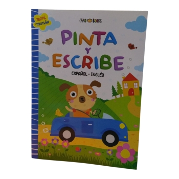 LIBRO P/COLOREAR Y ESCRIBIR CAROBOOKS ES