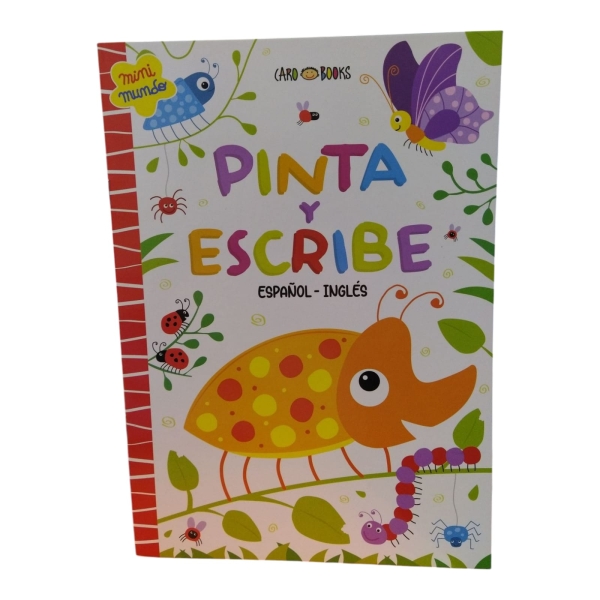 LIBRO P/COLOREAR Y ESCRIBIR CAROBOOKS ES