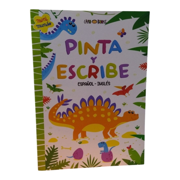 LIBRO P/COLOREAR Y ESCRIBIR CAROBOOKS ES